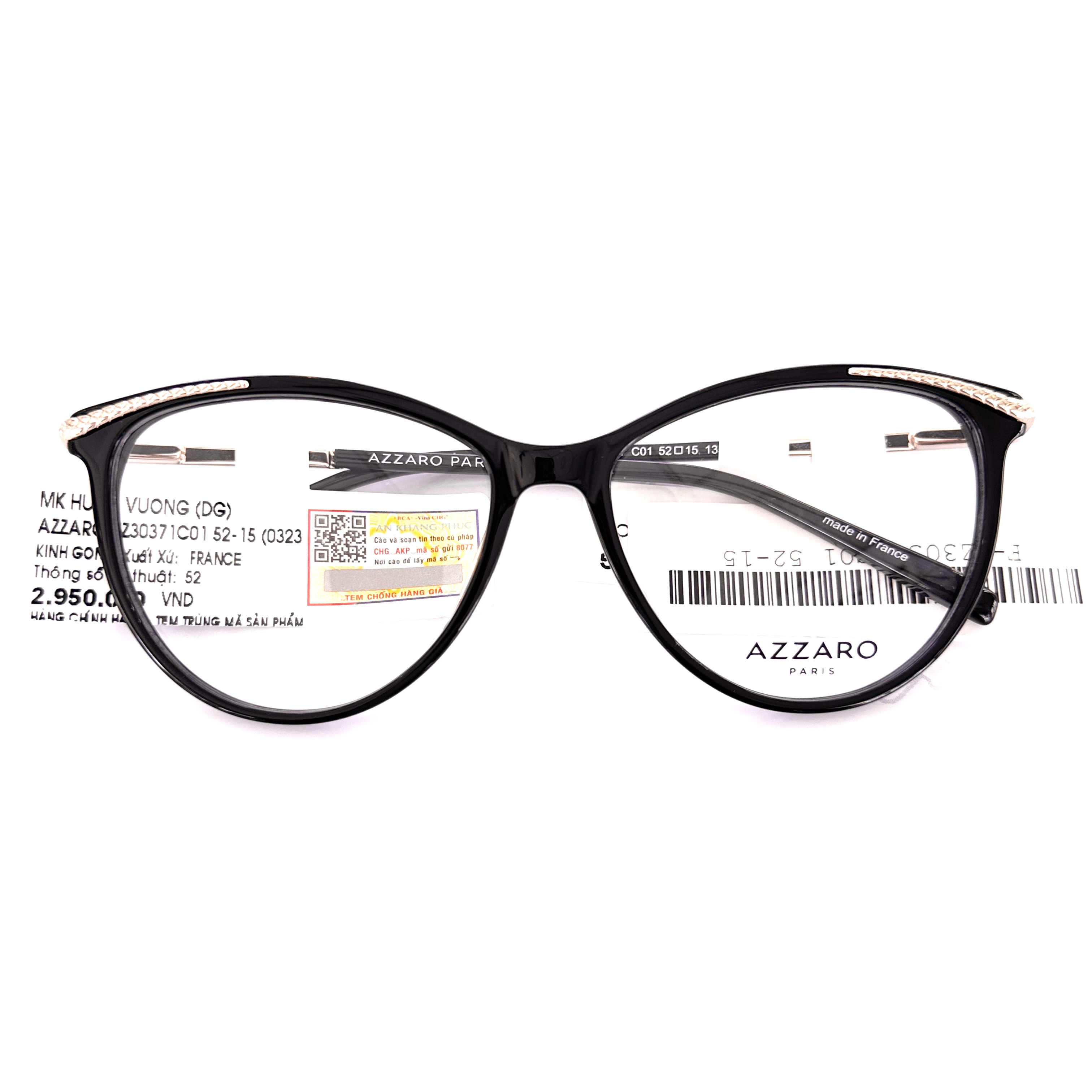 Gọng Azzaro AZ30371 C01