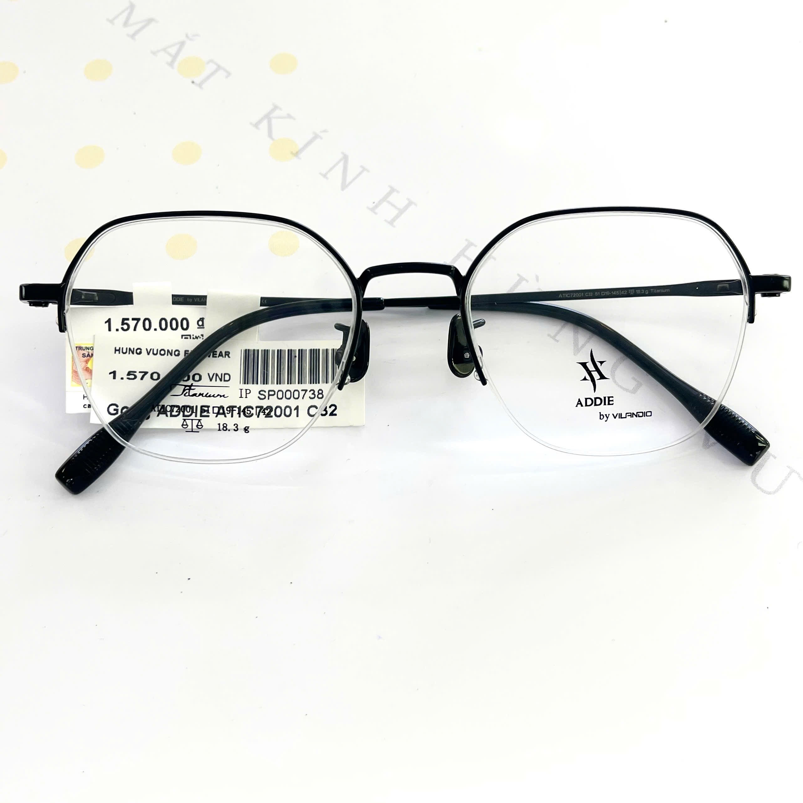 Gọng Titan Addie ATIC72001